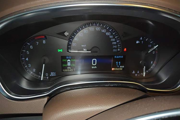 Used Cadillac SRX 2015 3.0L Elite Model Instrument Cluster