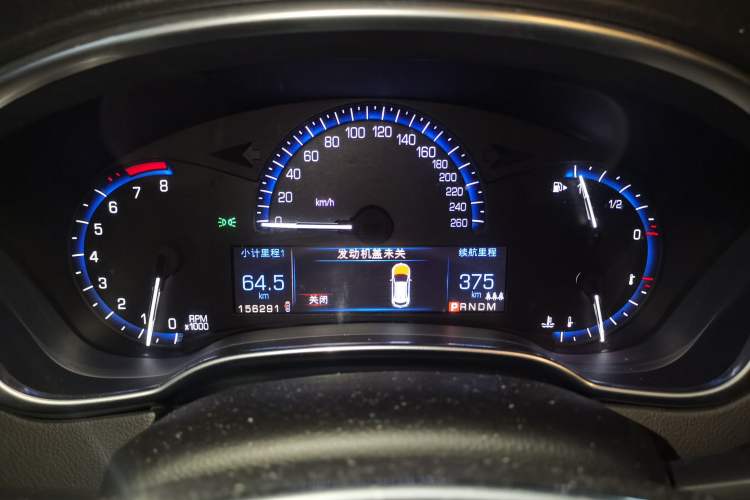 Used Cadillac SRX 2015 3.0L Elite Model Instrument Cluster