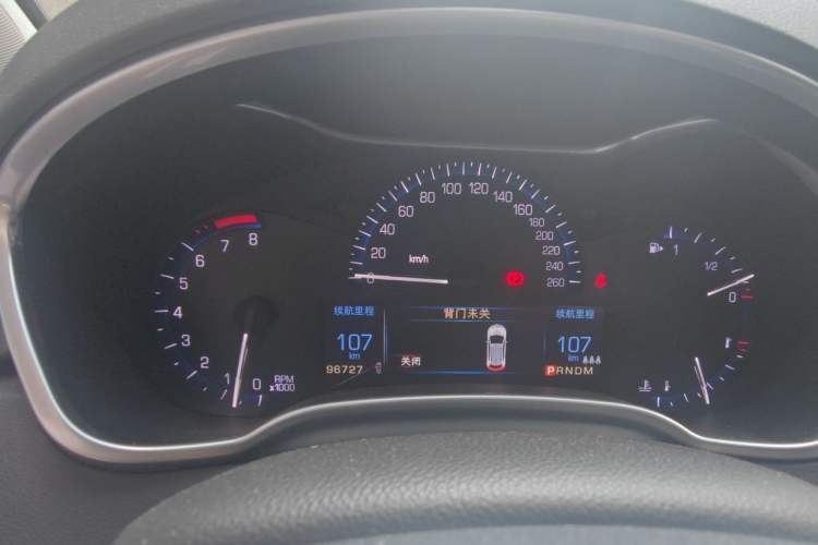 Used Cadillac SRX 2015 3.0L Elite Model Instrument Cluster