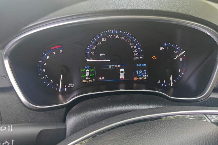 Used Cadillac SRX 2015 3.0L Elite Model Instrument Cluster
