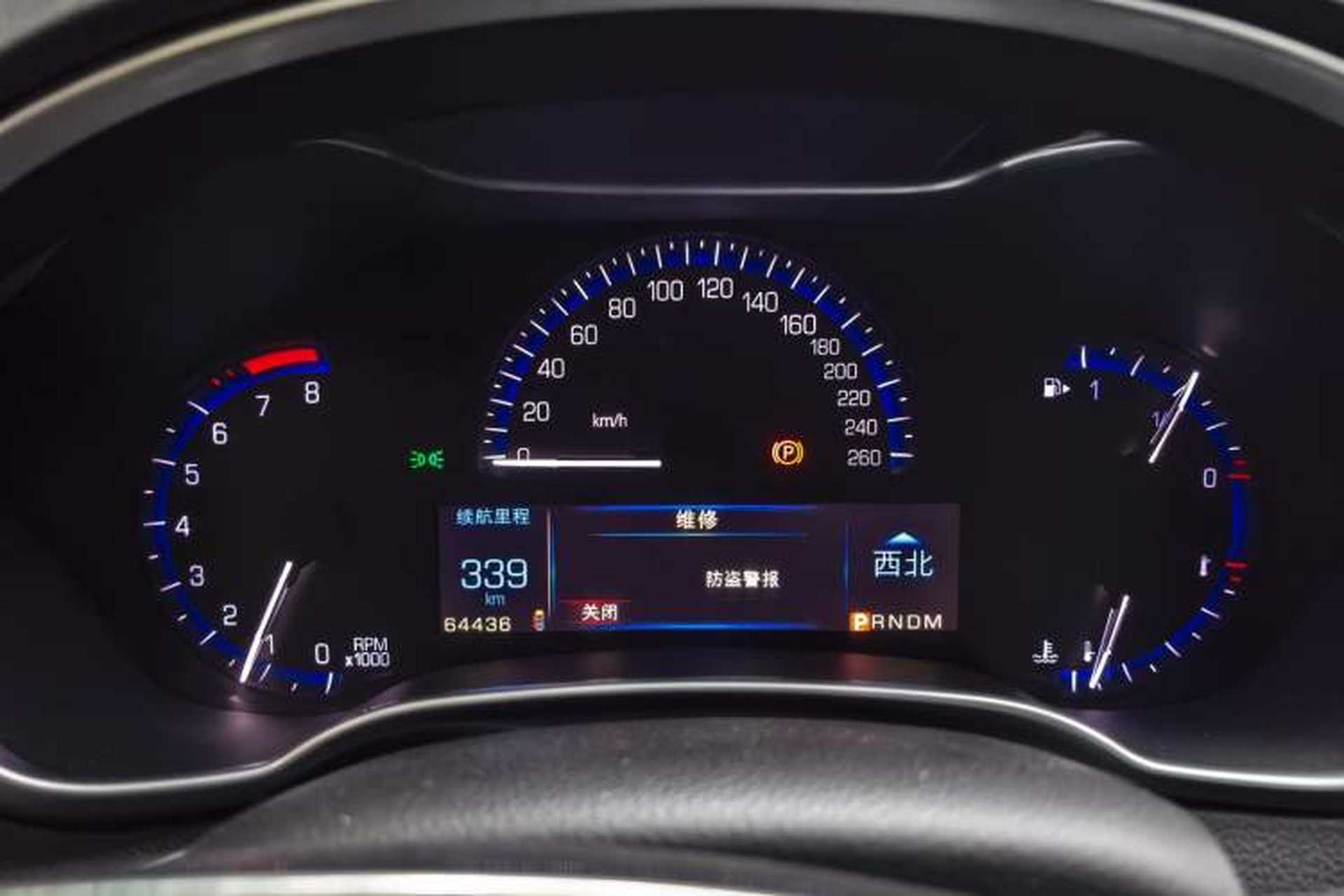 Used Cadillac SRX 2015 3.0L Comfort Version Instrument Cluster