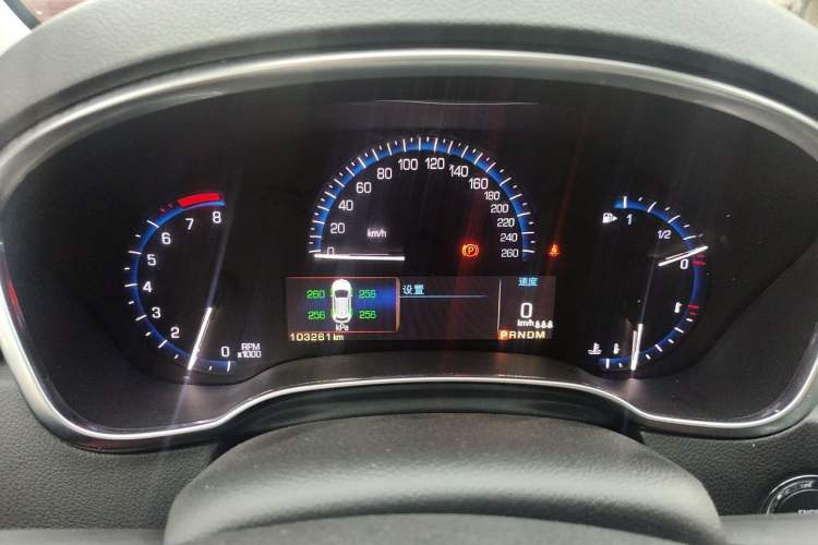 Used Cadillac SRX 2015 3.0L Elite Model Instrument Cluster