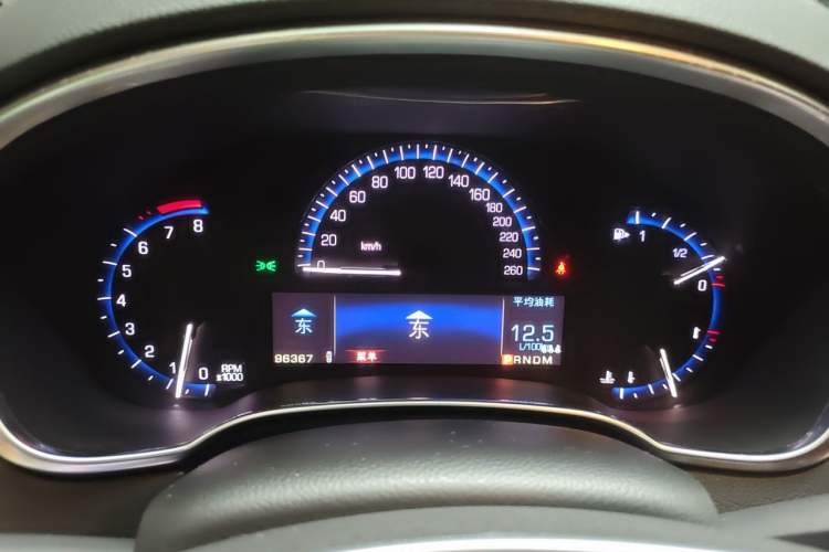 Used Cadillac SRX 2015 3.0L Elite Model Instrument Cluster
