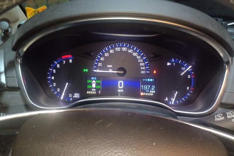 Used Cadillac SRX 2015 3.0L Elite Model Instrument Cluster