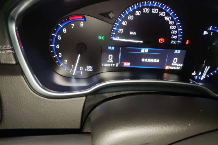 Used Cadillac SRX 2015 3.0L Comfort Version Odometer Close Up