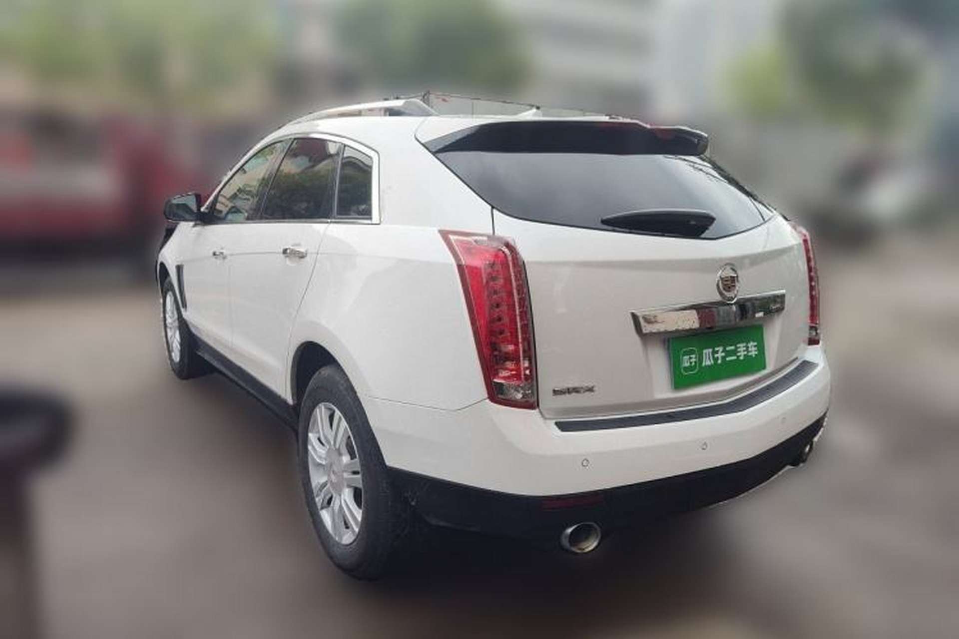 Used Cadillac SRX 2015 3.0L Elite Model Rear Left 45 Deg