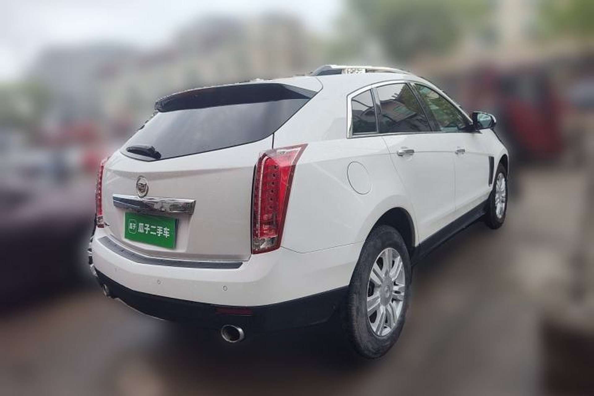 Used Cadillac SRX 2015 3.0L Elite Model Rear Right 45 Deg