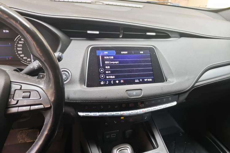 Used Cadillac XT4 2018 28T Two-Wheel-Drive Luxury Model Audio And AC Panel