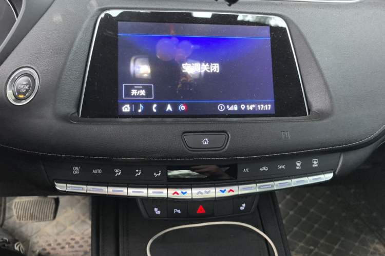 Used Cadillac XT4 2018 28T Two-Wheel Drive Leading Version Audio And AC Panel