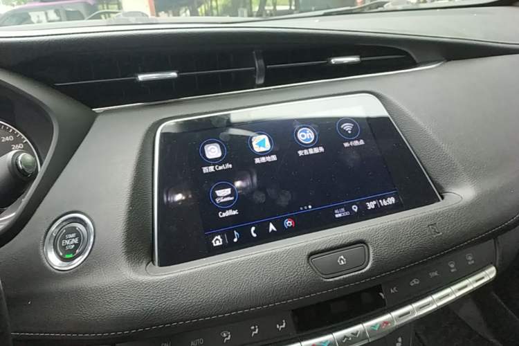 Used Cadillac XT4 2018 28T Two-Wheel Drive Leading Version Audio And AC Panel