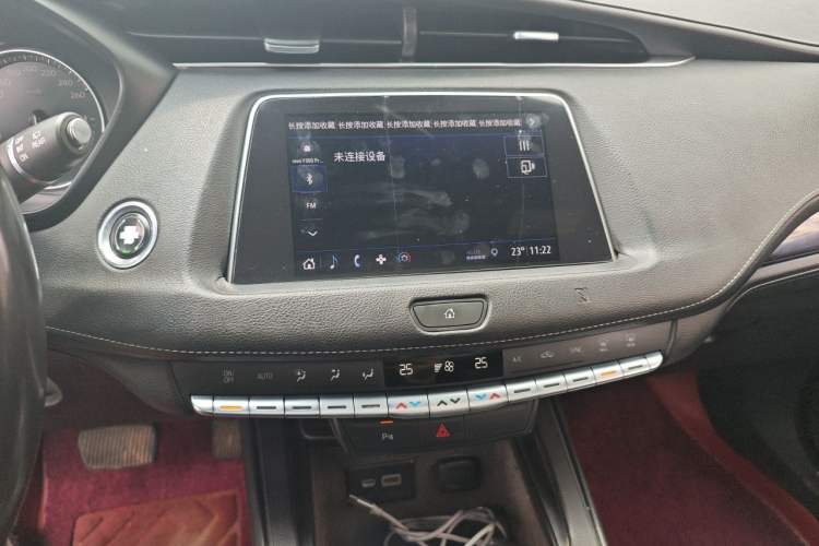 Used Cadillac XT4 2018 28T Two-Wheel Drive Tech Version Audio And AC Panel