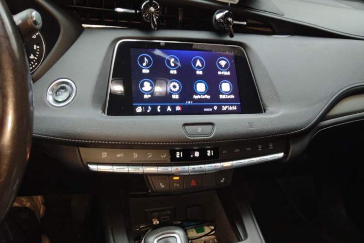 Used Cadillac XT4 2018 28T Two-Wheel Drive Leading Version Audio And AC Panel
