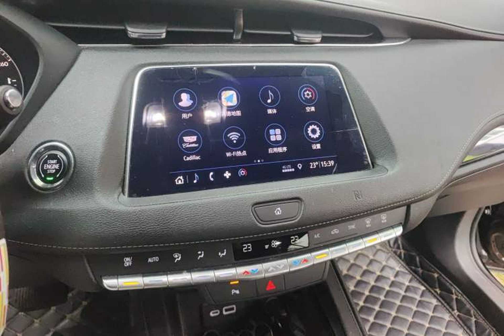 Used Cadillac XT4 2018 28T Two-Wheel Drive Tech Version Audio And AC Panel
