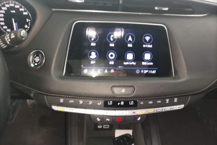 Used Cadillac XT4 2018 28T Two-Wheel Drive Leading Version Audio And AC Panel