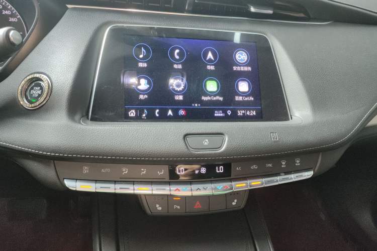 Used Cadillac XT4 2018 28T Two-Wheel Drive Leading Version Audio And AC Panel