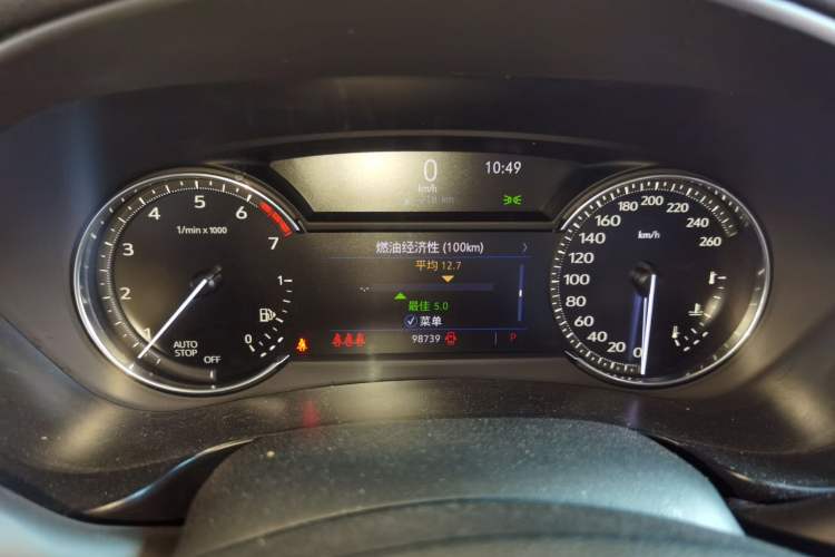 Used Cadillac XT4 2018 28T Two-Wheel Drive Tech Version Instrument Cluster