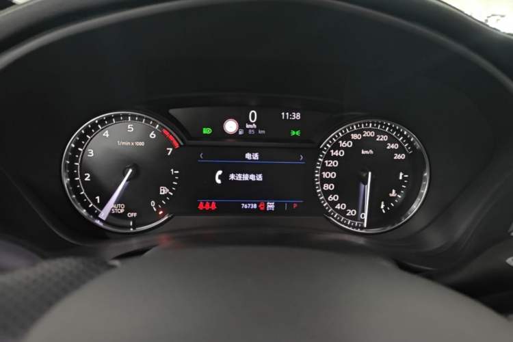 Used Cadillac XT4 2018 28T Four-Wheel Drive Leading Model Instrument Cluster