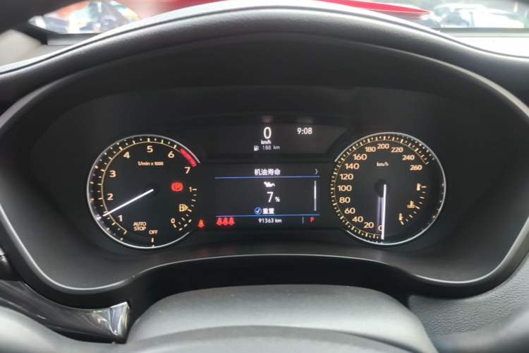 Used Cadillac XT4 2018 28T Two-Wheel Drive Tech Version Instrument Cluster