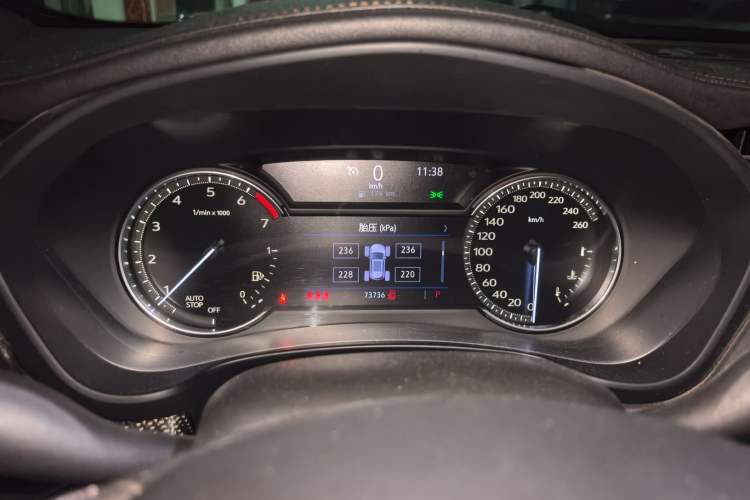 Used Cadillac XT4 2018 28T Two-Wheel Drive Luxury Sport Model Instrument Cluster