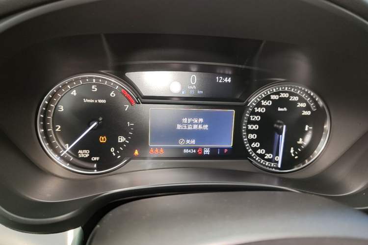 Used Cadillac XT4 2018 28T Four-Wheel Drive Leading Model Instrument Cluster