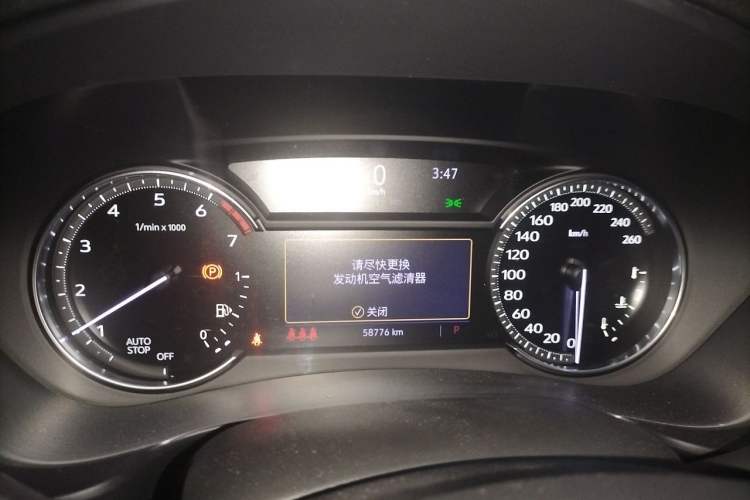Used Cadillac XT4 2018 28T Two-Wheel-Drive Luxury Model Instrument Cluster