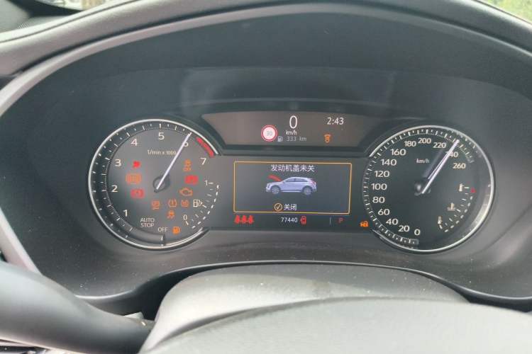 Used Cadillac XT4 2018 28T Two-Wheel Drive Leading Version Instrument Cluster