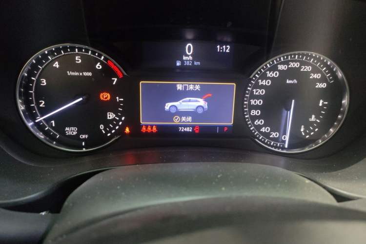 Used Cadillac XT4 2018 28T Two-Wheel Drive Luxury Sport Model Instrument Cluster