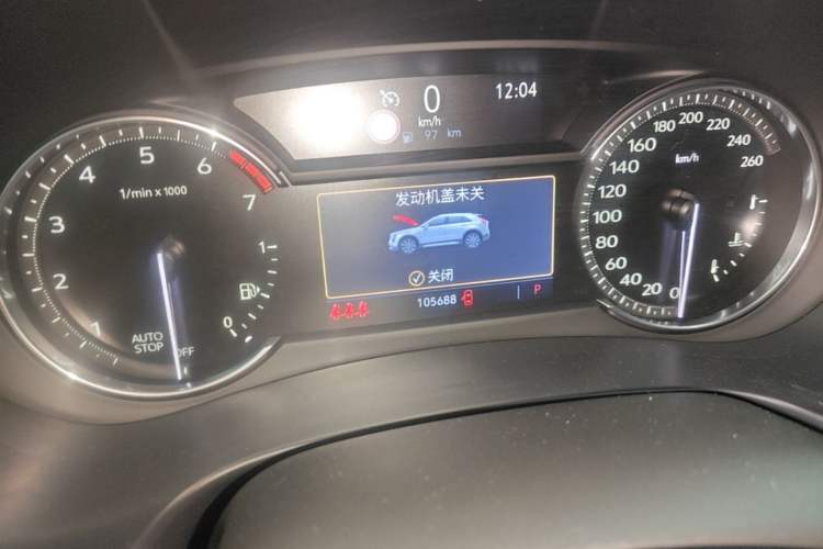 Used Cadillac XT4 2018 28T Two-Wheel Drive Leading Version Instrument Cluster
