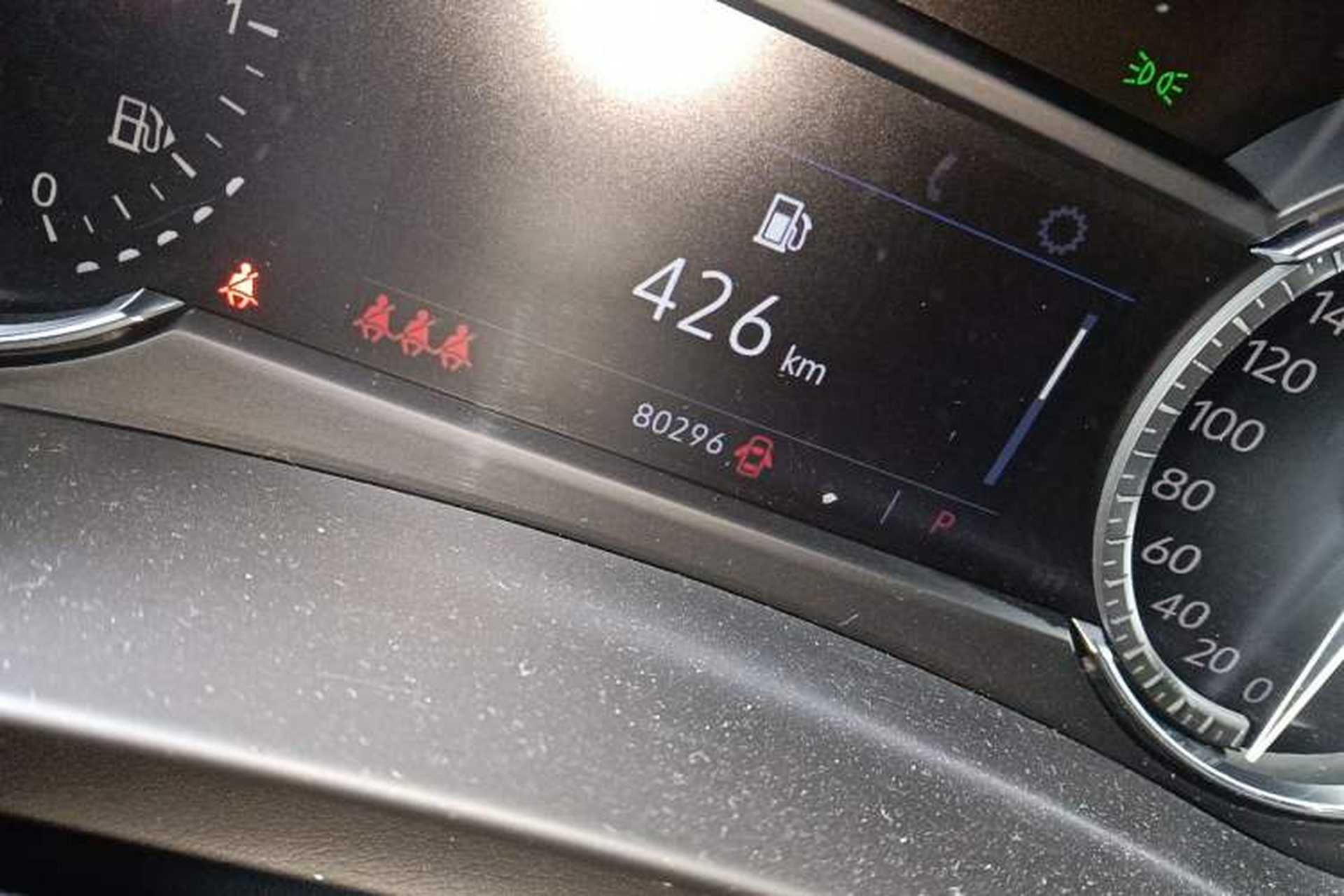 Used Cadillac XT4 2018 28T Two-Wheel-Drive Luxury Model Odometer Close Up
