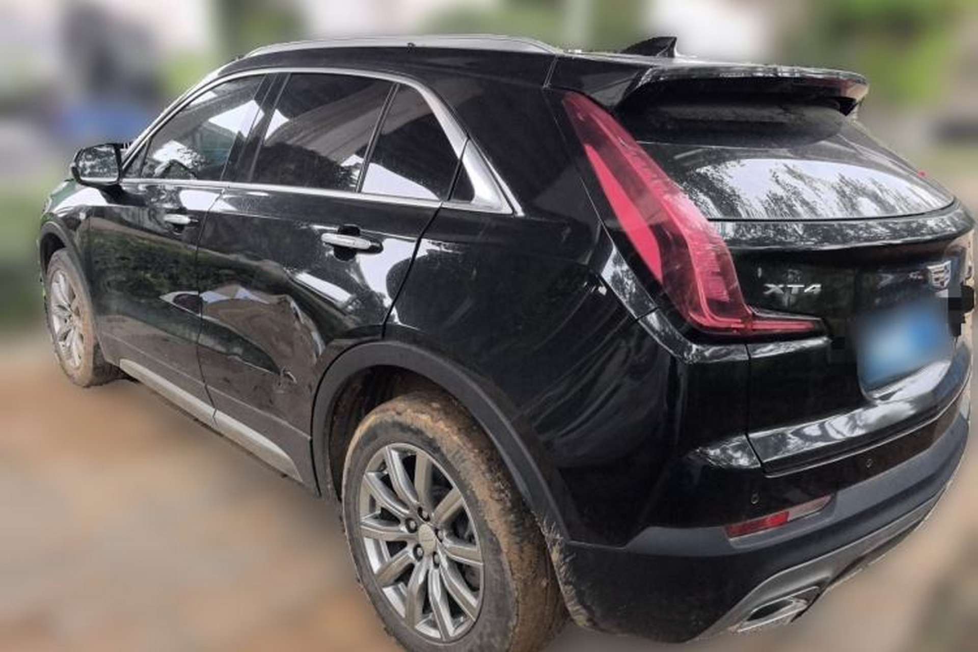Used Cadillac XT4 2018 28T Two-Wheel Drive Leading Version Rear Left 45 Deg