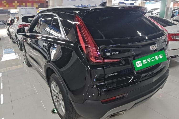 Used Cadillac XT4 2018 28T Four-Wheel Drive Leading Model Rear Left 45 Deg