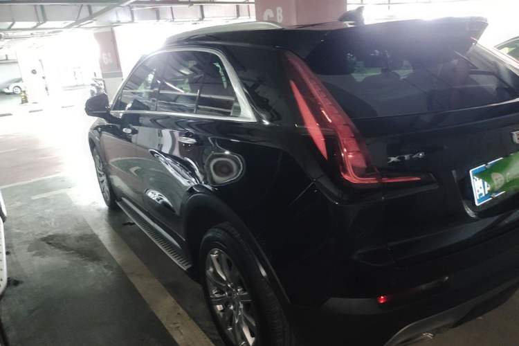 Used Cadillac XT4 2018 28T Two-Wheel Drive Leading Version Rear Left 45 Deg