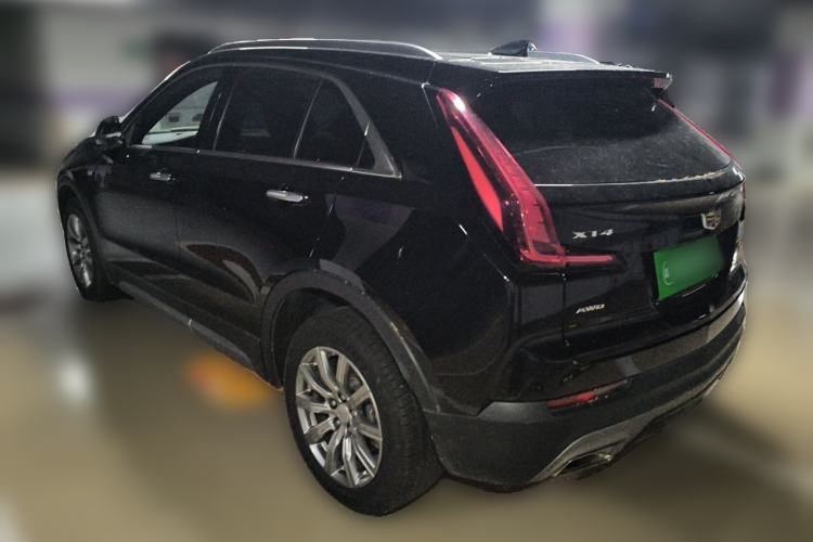 Used Cadillac XT4 2018 28T Four-Wheel Drive Leading Model Rear Left 45 Deg