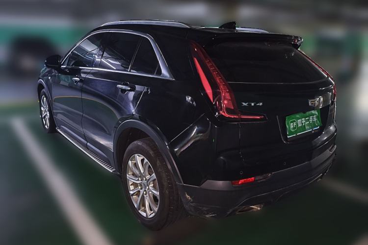 Used Cadillac XT4 2018 28T Two-Wheel Drive Tech Version Rear Left 45 Deg