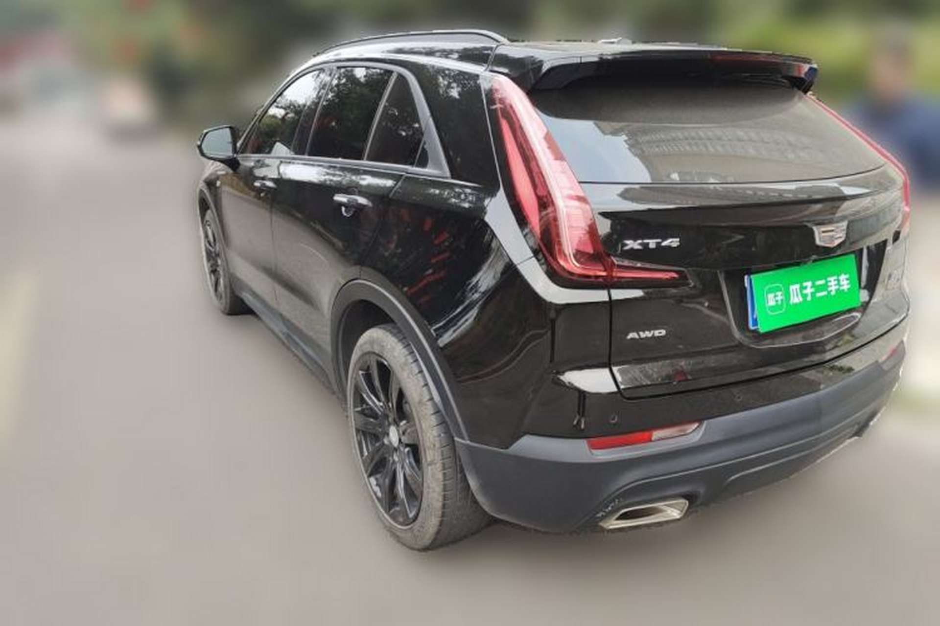 Used Cadillac XT4 2018 28T 4x4 Platinum Edition Rear Left 45 Deg