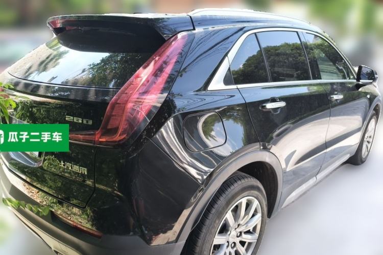 Used Cadillac XT4 2018 28T Two-Wheel Drive Leading Version Rear Right 45 Deg