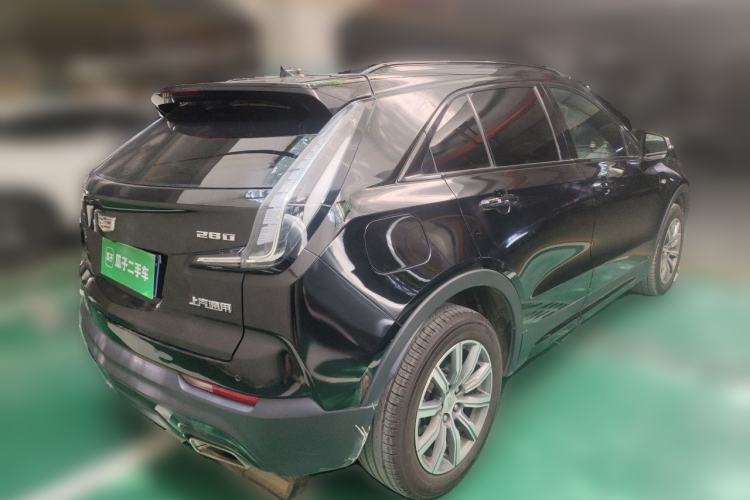 Used Cadillac XT4 2018 28T Two-Wheel Drive Luxury Sport Model Rear Right 45 Deg