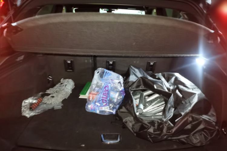 Used Cadillac XT4 2018 28T Two-Wheel Drive Leading Version Trunk