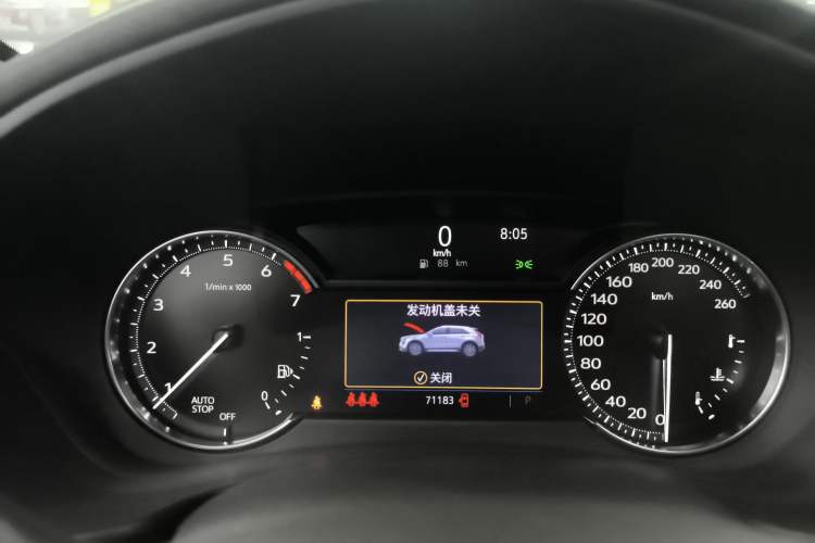 Used Cadillac XT4 2018 28T Two-Wheel Drive Tech Version Instrument Cluster