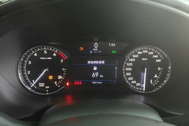 Used Cadillac XT4 2018 28T Two-Wheel Drive Tech Version Instrument Cluster