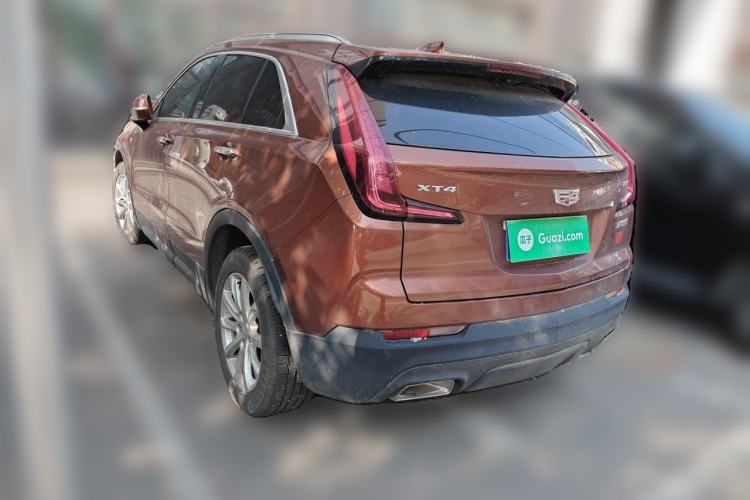Used Cadillac XT4 2018 28T Two-Wheel Drive Tech Version Rear Left 45 Deg