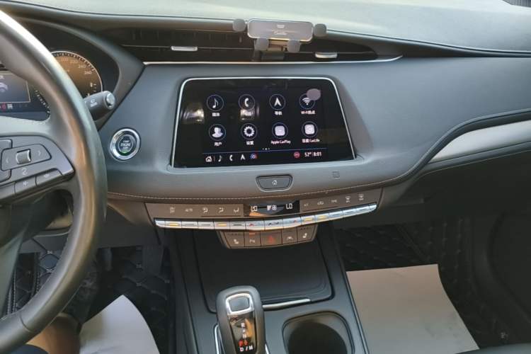 Used Cadillac XT4 2018 28T Four-Wheel Drive Leading Model Audio And AC Panel