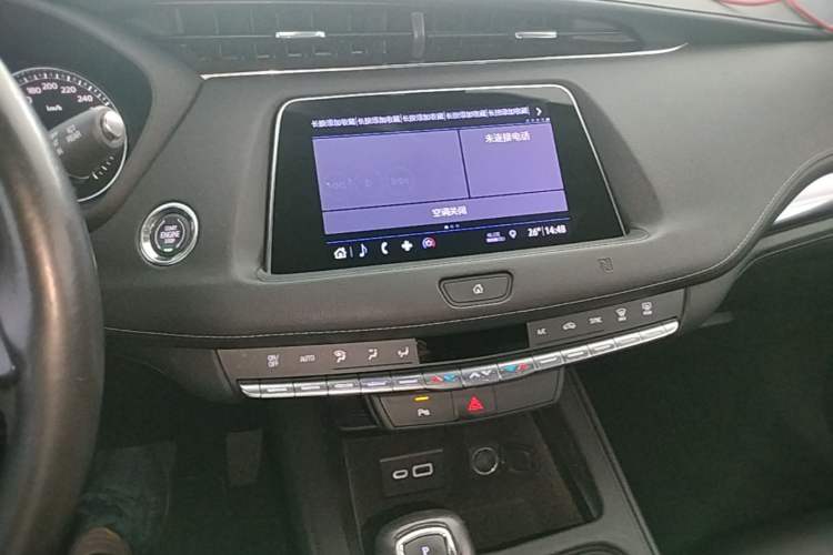 Used Cadillac XT4 2018 28T Two-Wheel Drive Tech Version Audio And AC Panel