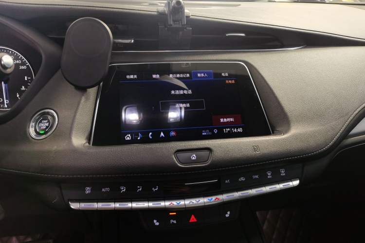 Used Cadillac XT4 2018 28T Two-Wheel Drive Leading Version Audio And AC Panel