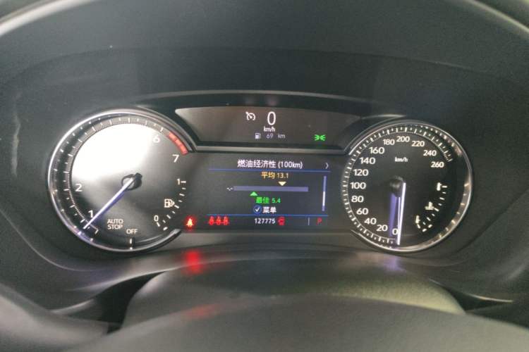 Used Cadillac XT4 2018 28T Two-Wheel Drive Luxury Sport Model Instrument Cluster