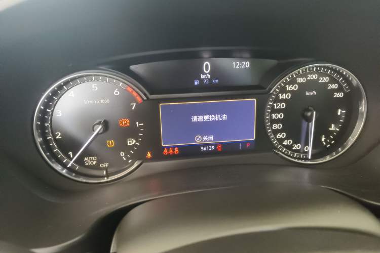 Used Cadillac XT4 2018 28T Two-Wheel-Drive Luxury Model Instrument Cluster