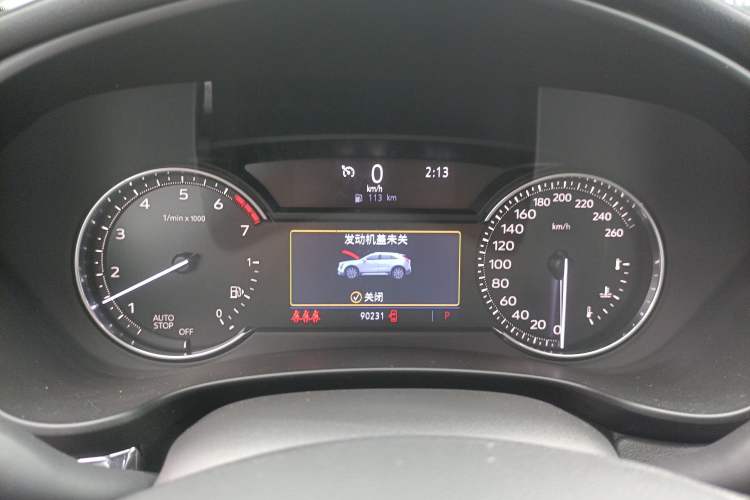 Used Cadillac XT4 2018 28T Two-Wheel Drive Tech Version Instrument Cluster