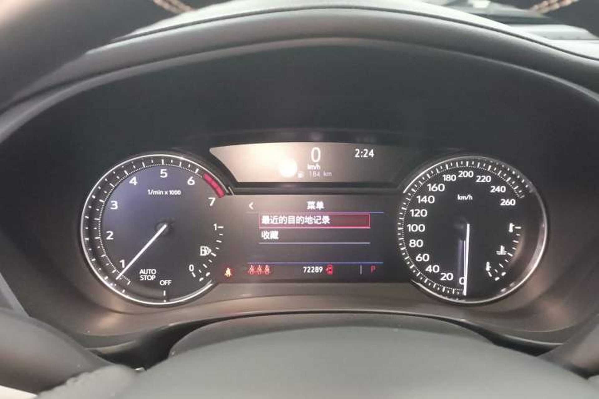Used Cadillac XT4 2018 28T Two-Wheel Drive Leading Version Instrument Cluster