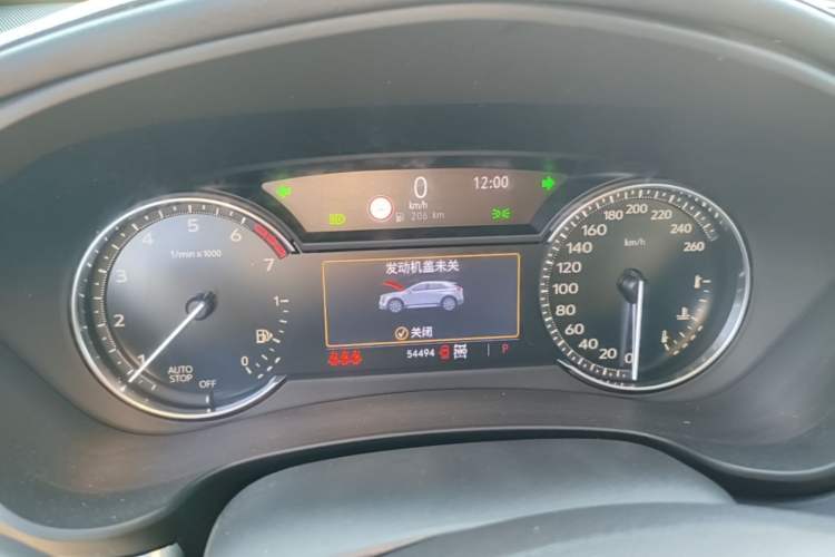 Used Cadillac XT4 2018 28T Four-Wheel Drive Leading Model Instrument Cluster
