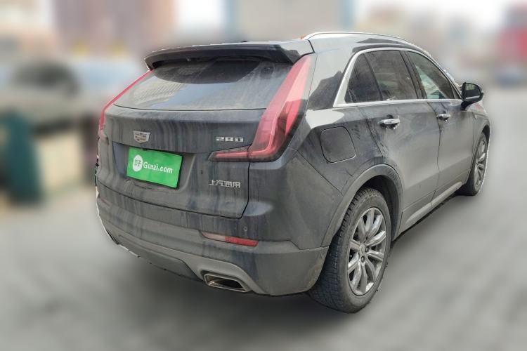Used Cadillac XT4 2018 28T Two-Wheel-Drive Luxury Model Rear Right 45 Deg
